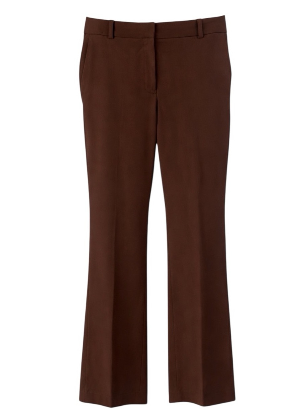 Aritzia Babaton Brown Dress Pants Size 6 High Rise Straight Leg Work Career
